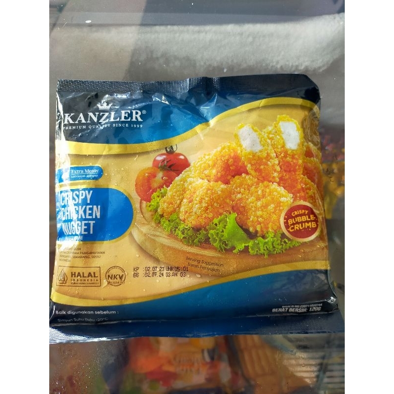 

Kanzler Crispy Chicken Nugget 120 gr