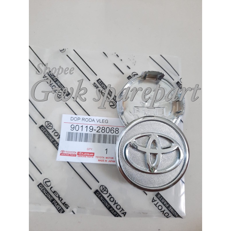 Tutup dop as roda velg Toyota Etios Ori