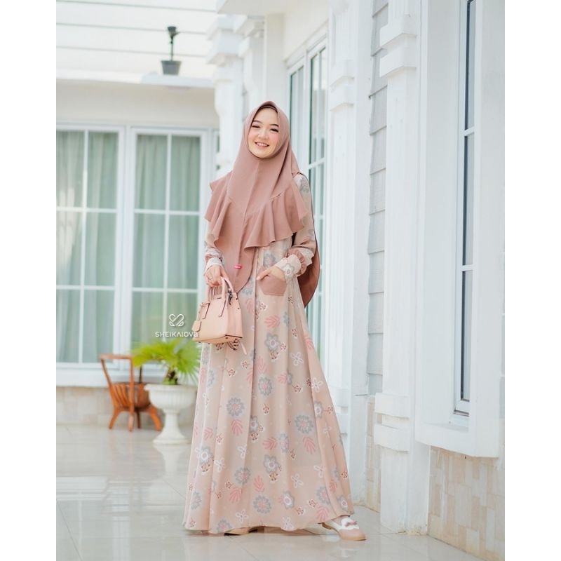 CHERYL DRESS by Sheika Hijab (dress saja)