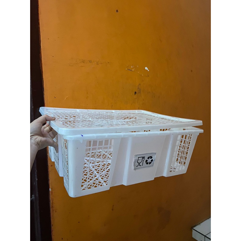 keranjang kelengkeng keranjang buah keranjang bekas keranjang + tutup untuk packing kirim hewan box 