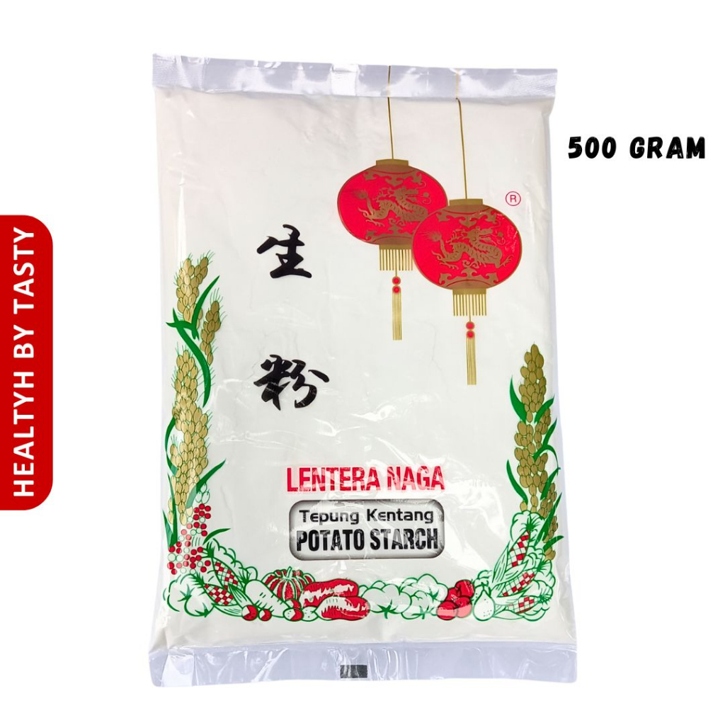 

Tepung Kentang Potato Starch Lentera Naga Sang Fen 500 gr