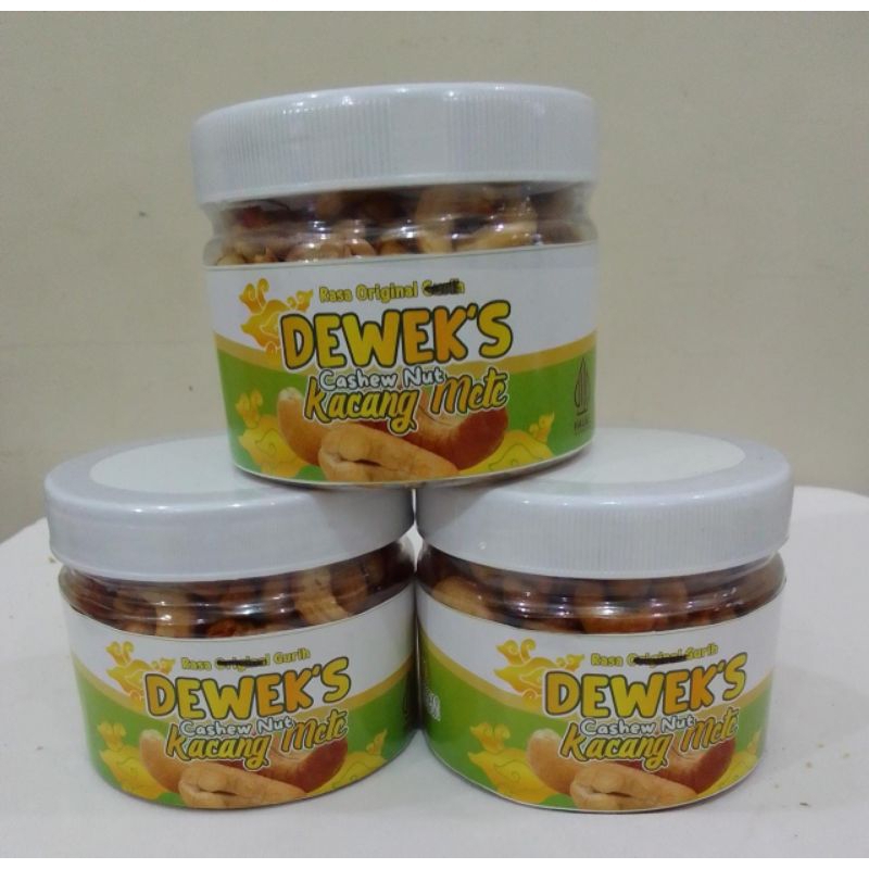 

Kacang Mede 250gr toples || Kacang Mete 250gr botol || Kacang mede/mete || Kacang Mete Gurih || Kacang Mete khas Cirebon || Kacang Mete UMKM Cirebon
