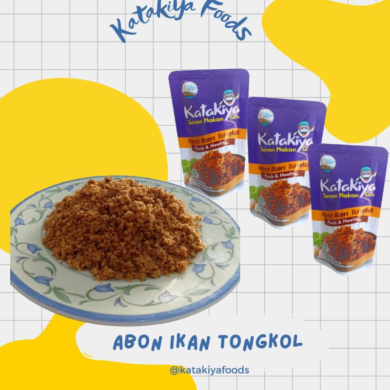 

Katakiya Foods Abon Ikan Tongkol / Abon Ikan Cakalang Premium 75 gr