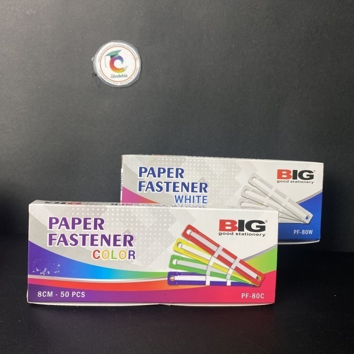 

Paper Fastener BIG Warna PF-80C Putih PF-80W