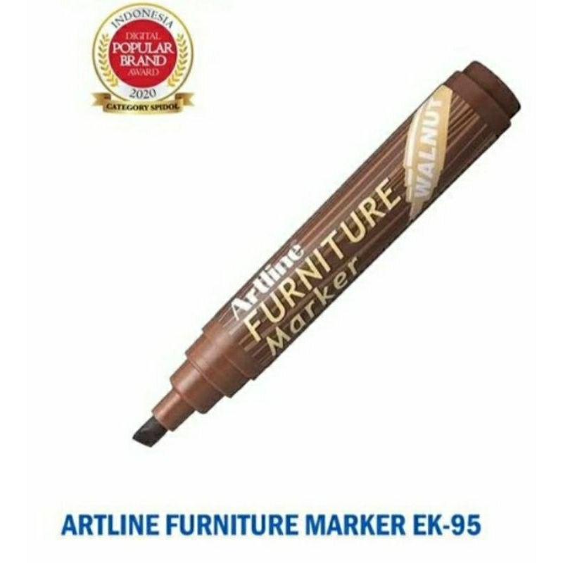 

Spidol Furniture Marker Artline EK-95 WALNUT