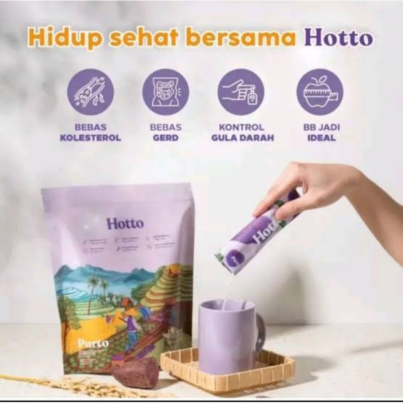 

Hotto Purto Multigrain Superfood,Sarapan sehat Praktis rendah kalori..