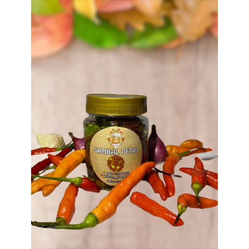 

Sambal petai extra hot / sambal pete kemasan 150gr