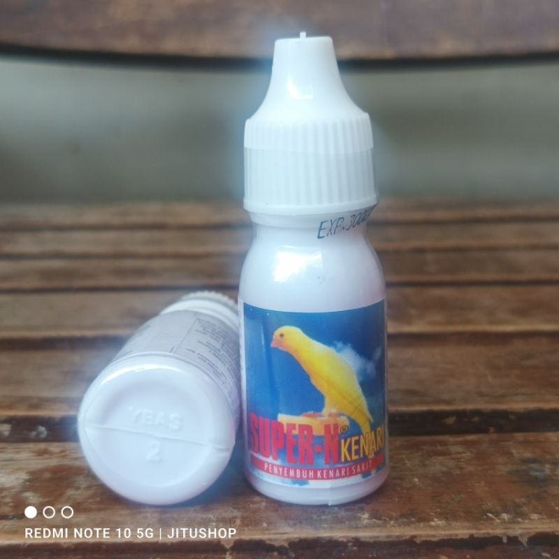 SUPER N KENARI OBAT BURUNG KHUSUS BURUNG KENARI MENGOBATI BULU NGEMBANG LESU DLL