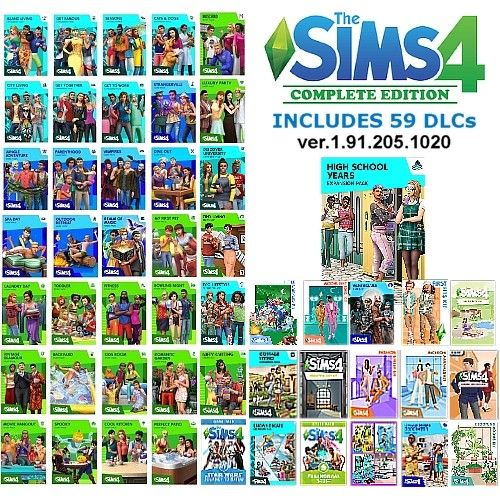 The Sims 4 Complete Edition Full Download ALC + DLC