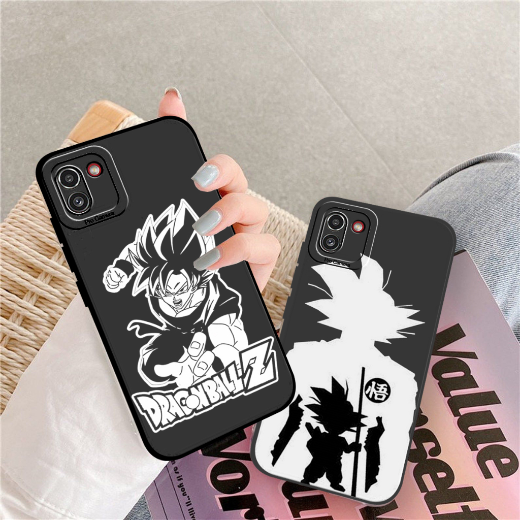 [SSA11] Softcase Macaron Prokamera Samsung A03/A03 Core Motif Dragon Ball - Case Anime - Case Samsun