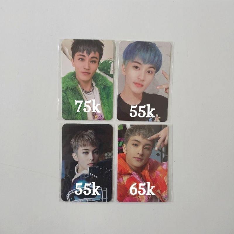 Photocard Mark Mumo Glitch Mode, Mark TC Sanrio A Ver, Mark Pendant LPB, Mark PB Glitch Mode