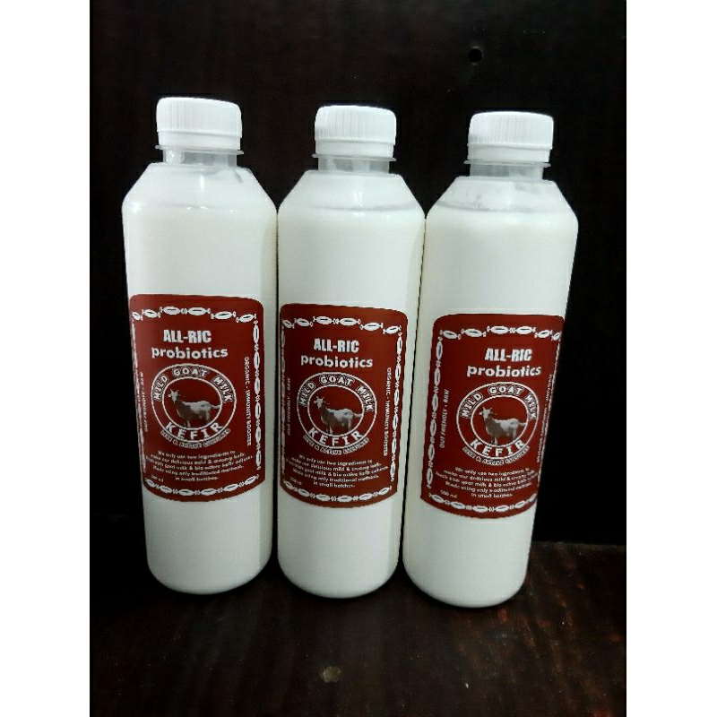 

kefir susu kambing organic 500ml siap minum/fermentasi 48jam/tanpa gula/tanpa pengawet/kno.preservatives/raw tanpa pemanasan..