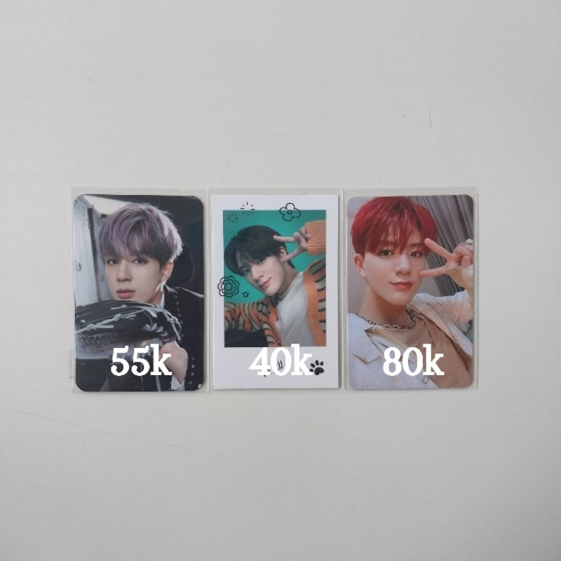 Photocard NCT Jeno Pendant LPB, Polaroid NCT Home Jeno, Jeno Resonance Future