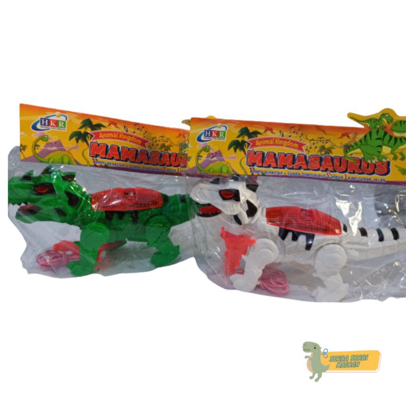 MAINAN DINOSAURUS BISA JALAN, MENYALA&MUSIK