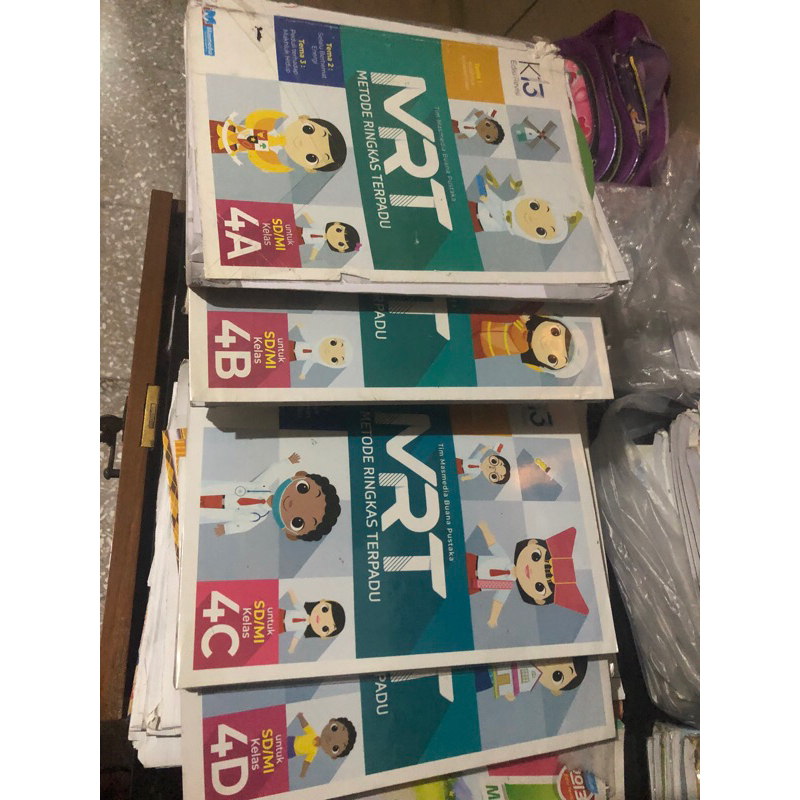 buku mrt kelas 4 4A 4B 4C 4D masmedia