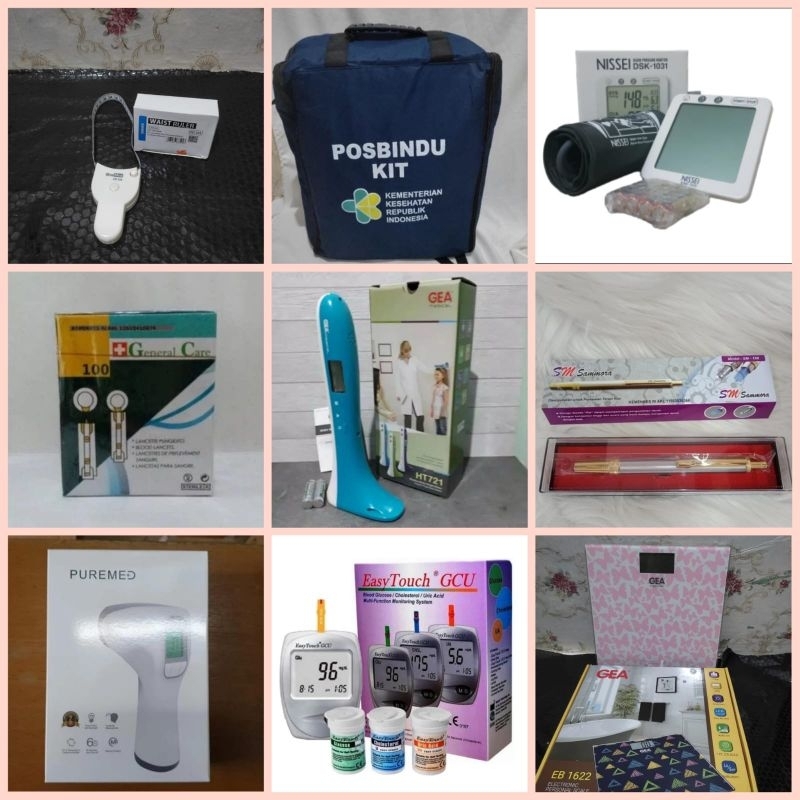 Alat Posbindu Kit Lansia Ekonomis