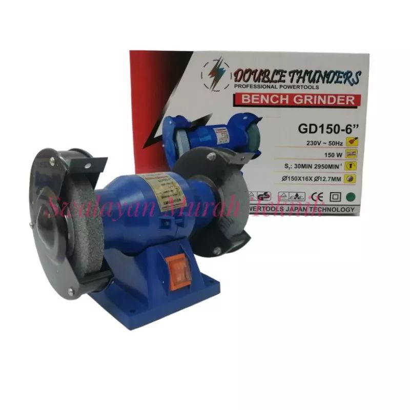 Gerinda duduk 5 inch Thunder Murah meriah