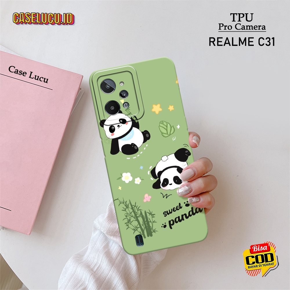 Casing Hp Realme C31 Terbaru - Fashion Case Kartun - Case Realme C31 - Soft Case Hp Realme C31- Kesi