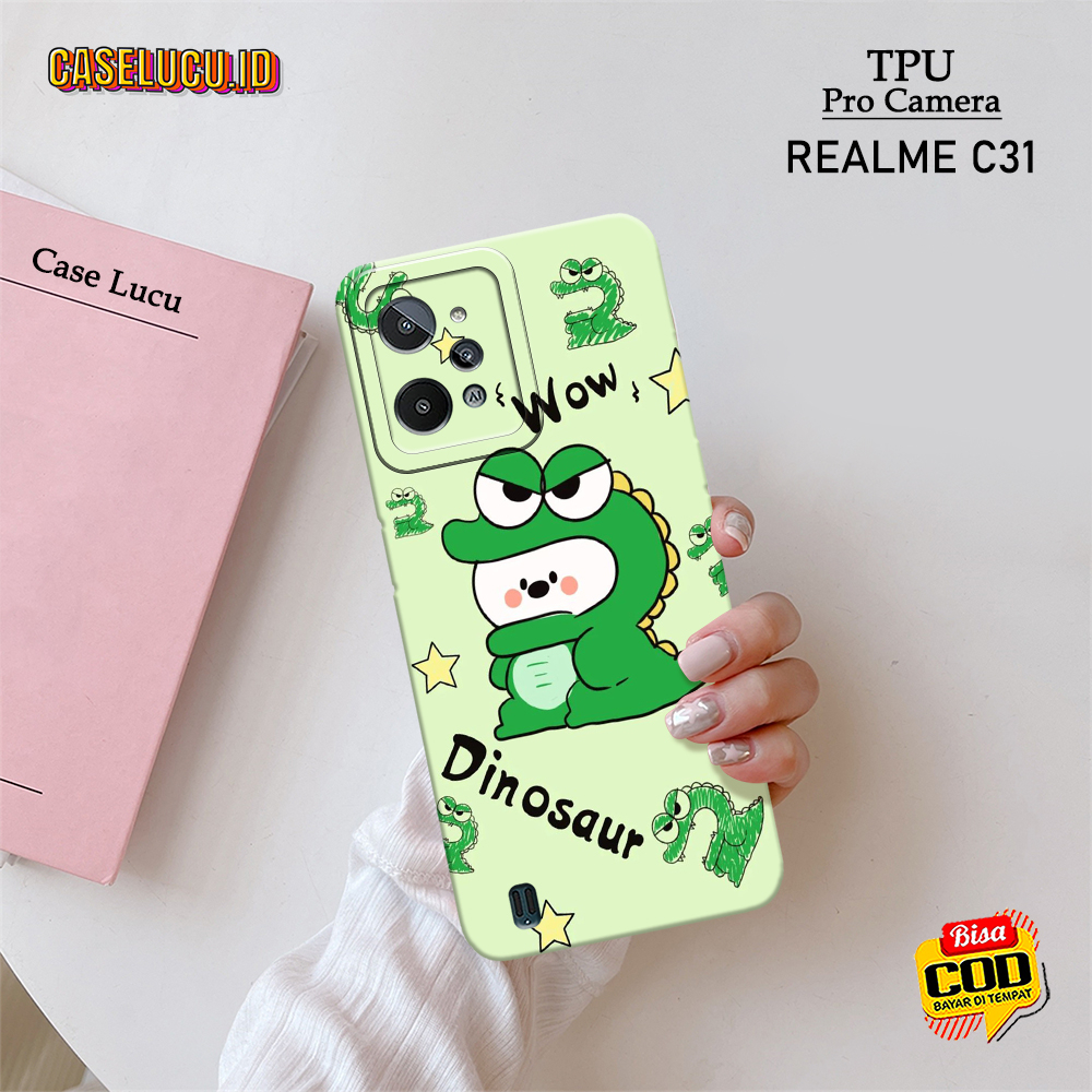 Casing Hp Realme C31 Terbaru - Fashion Case Kartun - Case Realme C31 - Soft Case Hp Realme C31- Kesi