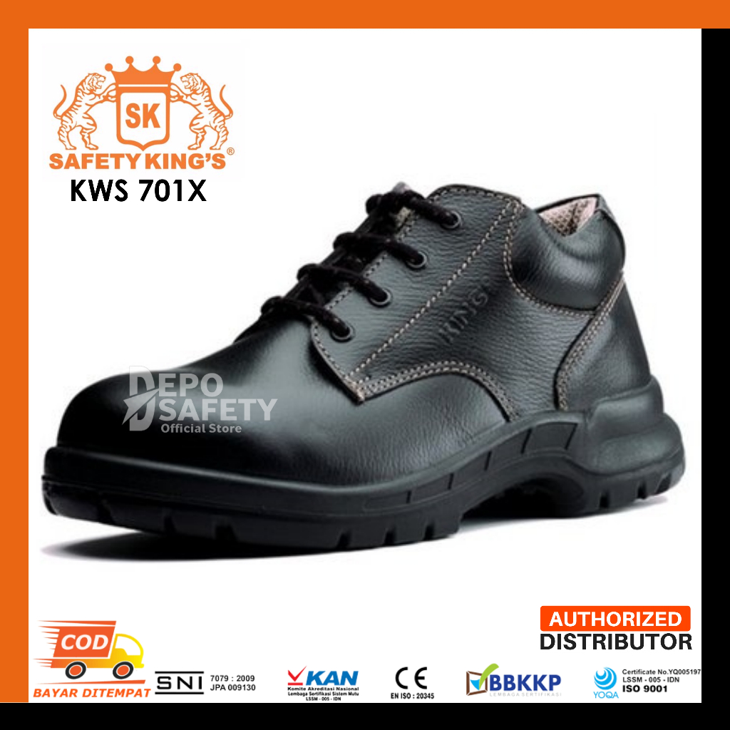 Safety Shoes Kings KWS 701 Original 100% - Sepatu Safety King's 701 X BERKUALITAS