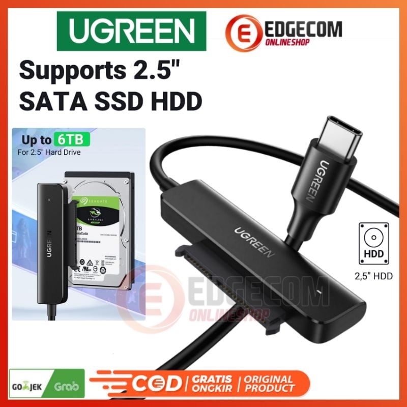 UGREEN USB 3.1 TYPE C / USB 3.0 to SATA Cable Adapter for 2,5" SSD/SATA HDD HARD DRIVE