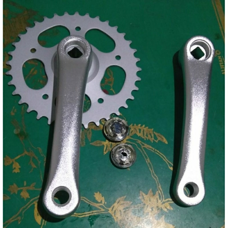 JoevianBike COD Termurah Crank Aloy Prowheel singel 36T panjang arm 152 / 140 Prowheel dijamin origi