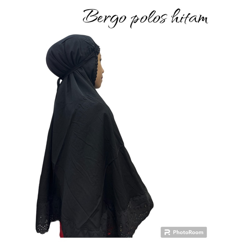 BERGO POLOS HITAM/BERGO POLOS PUTIH/BERGO HAJIDAN UMROH/BERGO JUMBO