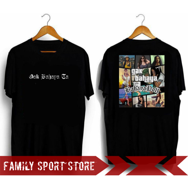 Kaos Distro Gak Bahaya Ta Pornstar | kaos gak bahaya ta | kaos Premium