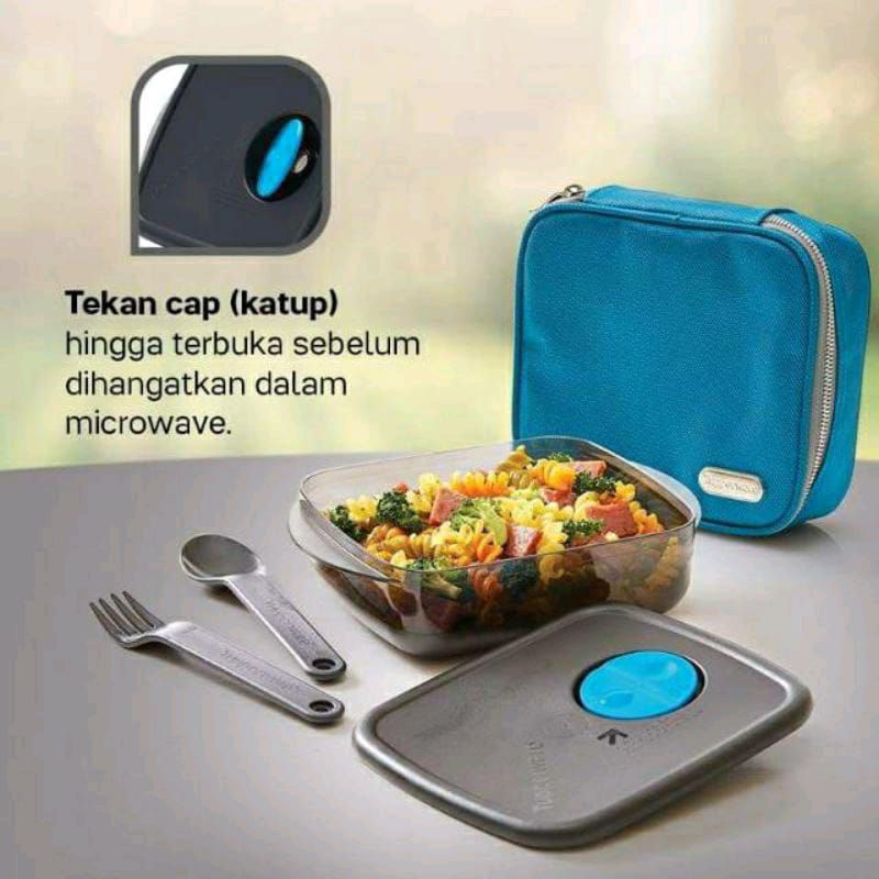 

Tuperware Xtreme Meal Box Bekal Sporty 600ml