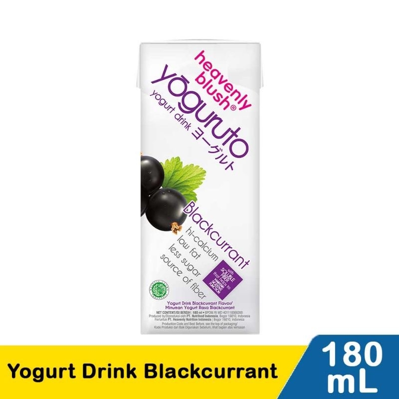 

Heavenly Blush Yogurt Drink Blackcurrant 180mL