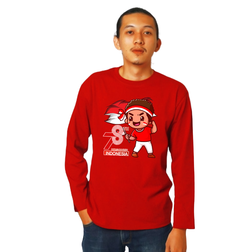 kaos Merdeka | Kaos Agustusan | Kaos 17 Agustus 2023 | Kaos Custom