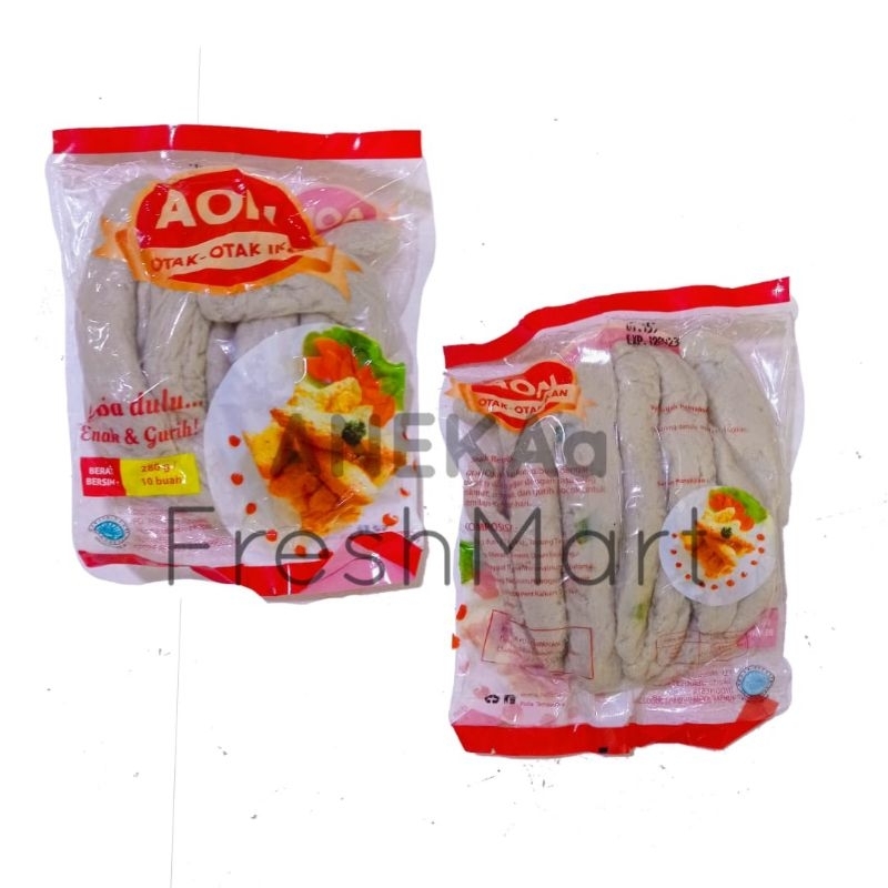 

AON OTAK-OTAK IKAN 280gr/10pcs OLAHAN ASLI IKAN