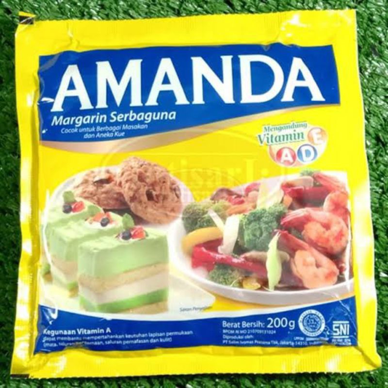 

Margarin Amanda Serbaguna 200gr