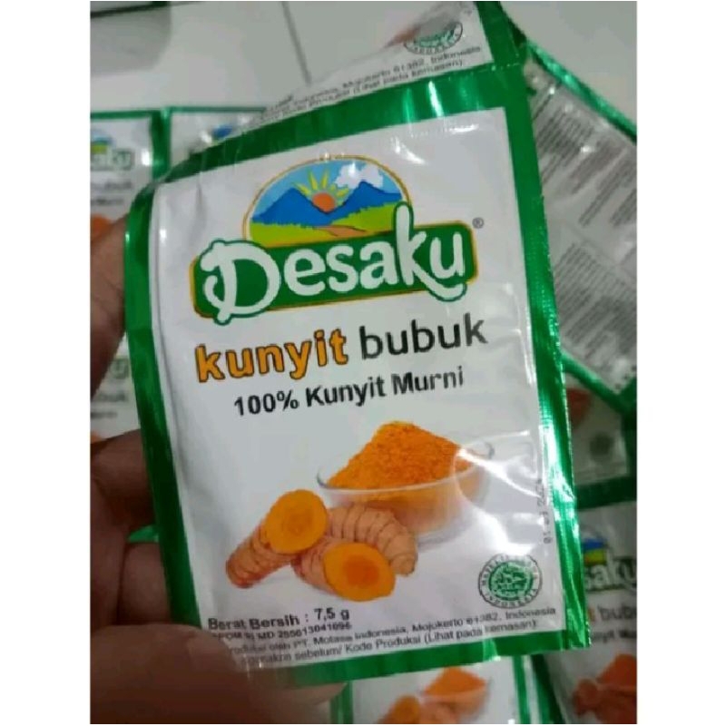 

DESAKU KUNYIT BUBUK // ECER 7.5GR