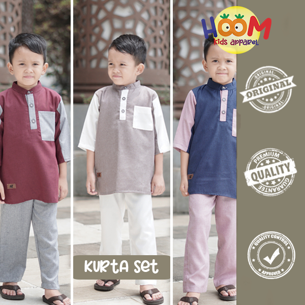 Koko Kurta Set Anak Laki-Laki usia 6 - 14 tahun