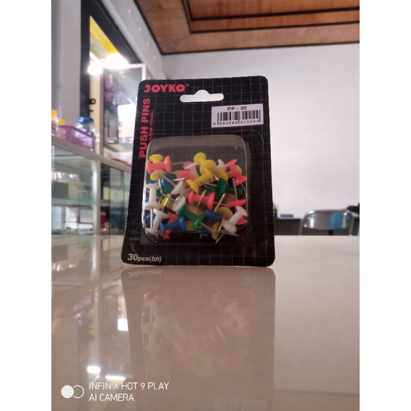 

Push Pins Joyko 30 pcs