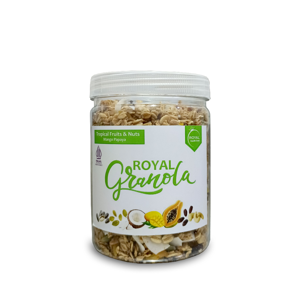 

XMASTER ROYAL GRANOLA JAR 350 GRAM