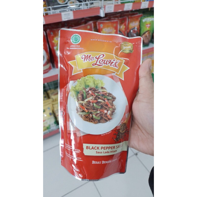 

Mc Lewis Blackpepper 310 gr