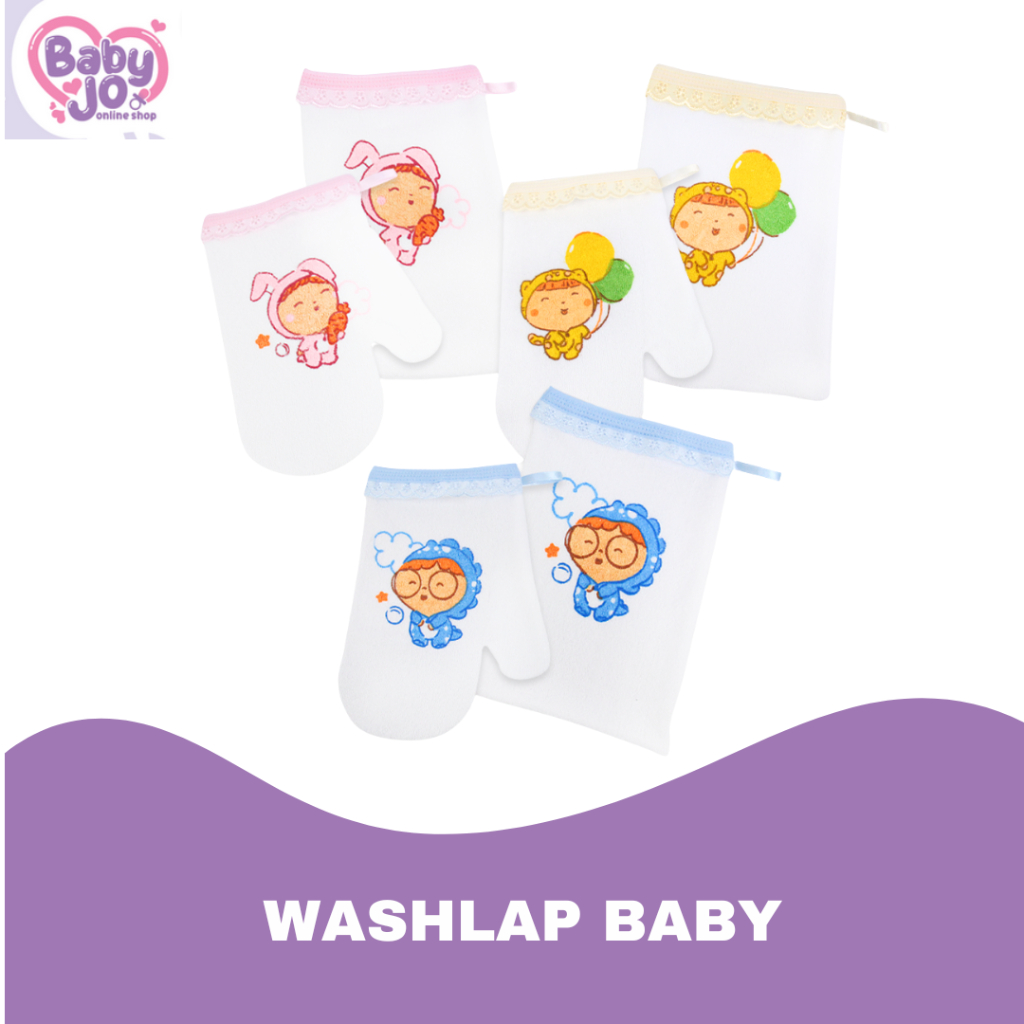 Kiddy - Washlap Bayi / kain menggosok badan anak saat mandi