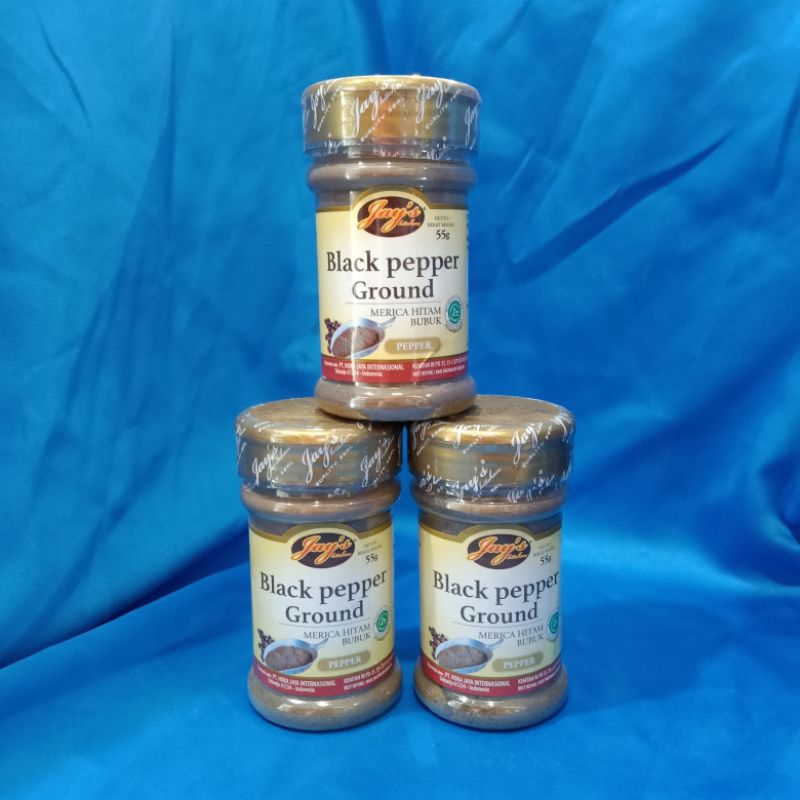 

Jay's Black Pepper Ground 55g