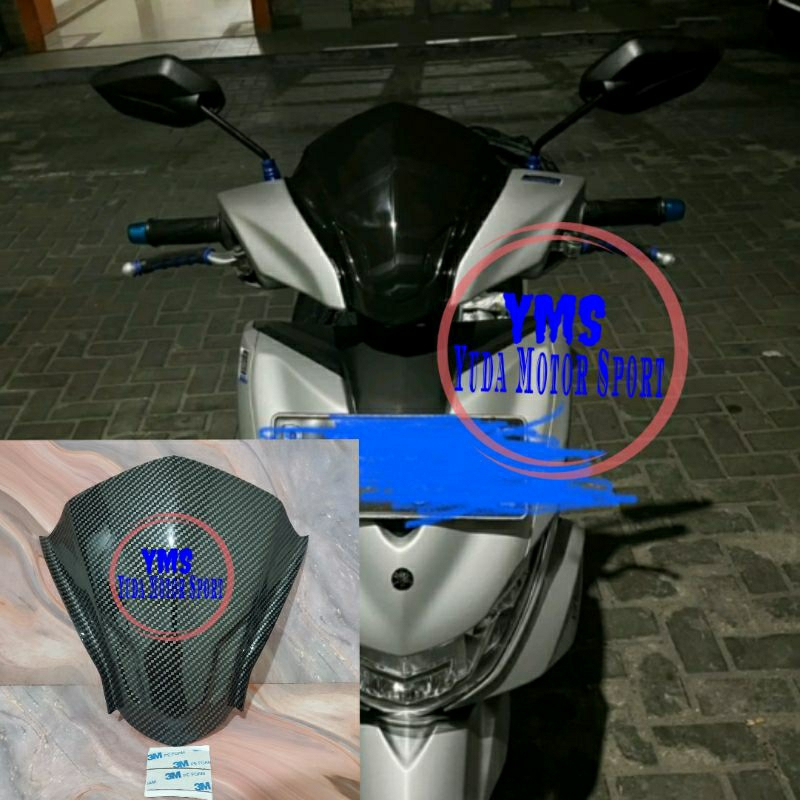 VISOR YAMAHA FREEGO 125 CARBON WINDSHIELD FREEGO 125 CARBON Visor freego visor yamaha freego Carbon 