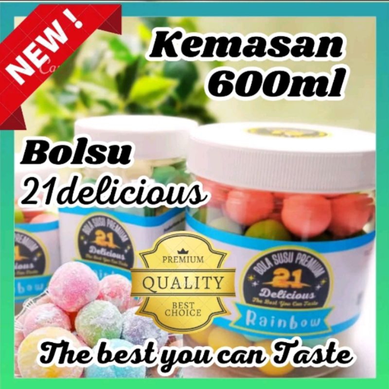 

Bolsu | Bola Susu Dancow | Bolsu 21delicious 600ml (PREMIUM)