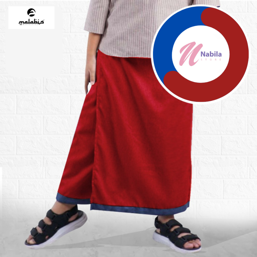 Sarung Instan Anak Laki Laki Polos Kombinasi Bukan Sarung Celana Usia 2-14 tahun