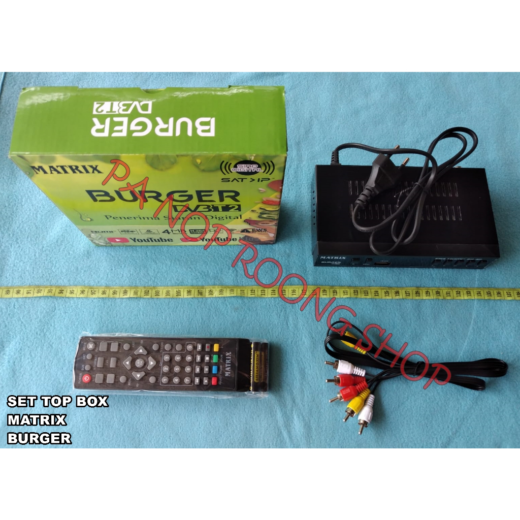 SET TOP BOX MATRIX BURGER