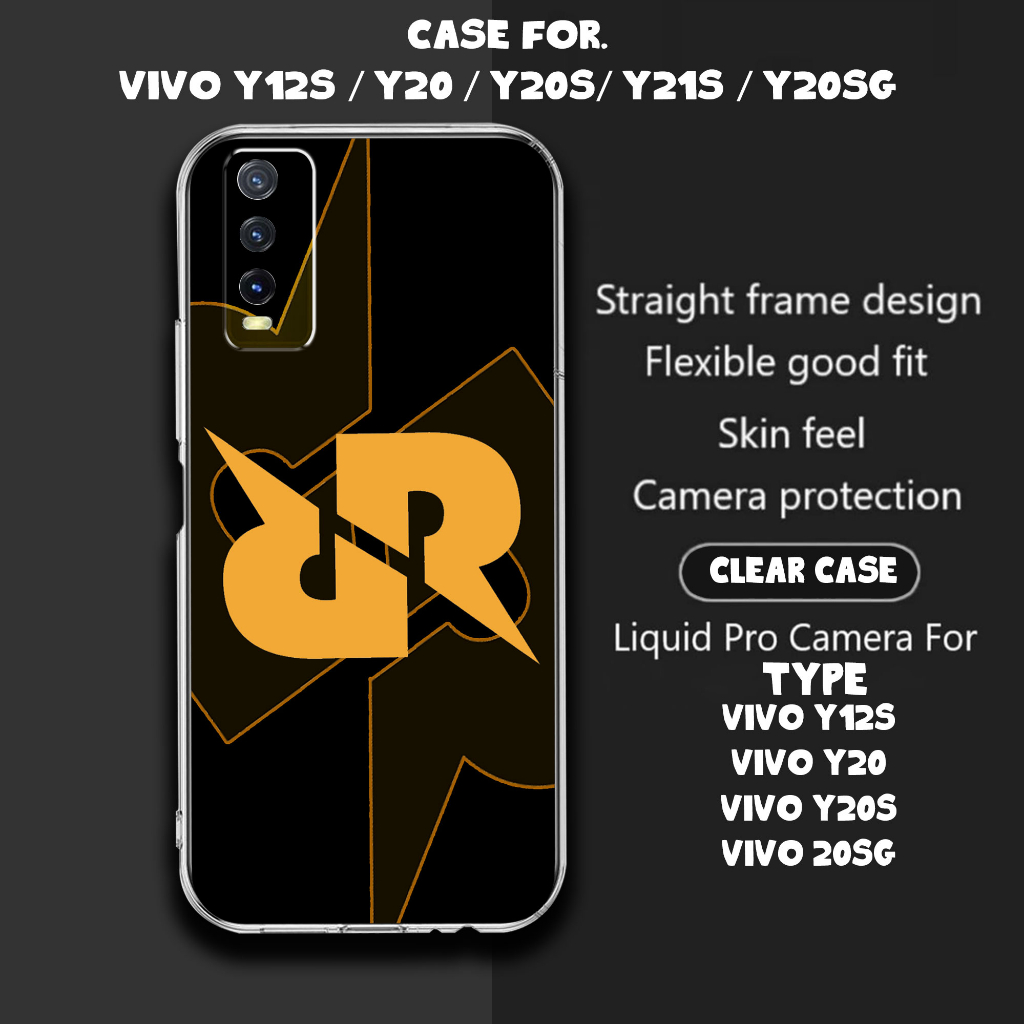 CASE VIVO Y12S / Y20 / Y20S / Y20S G [RRQ GAMERS] TERLARIS CASING VIVO Y12S / Y20 / Y20S / Y20S G TE