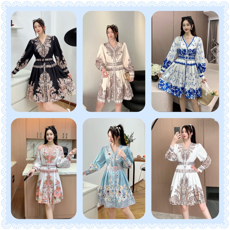 TUNIK BANGKOK IMPORT WANITA FREE BELT