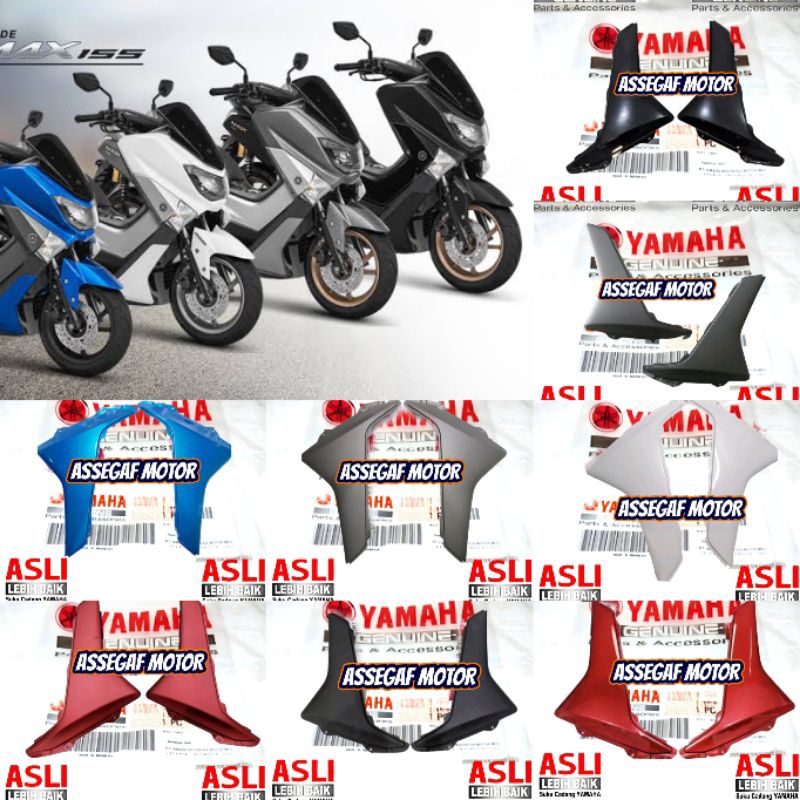 Mole side Cover sayap body bawah NMAX N MAX Old lama 2015-2019 kanan kiri Original Yamaha