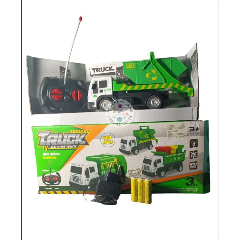 Mobil Remote Control Truk Sampah