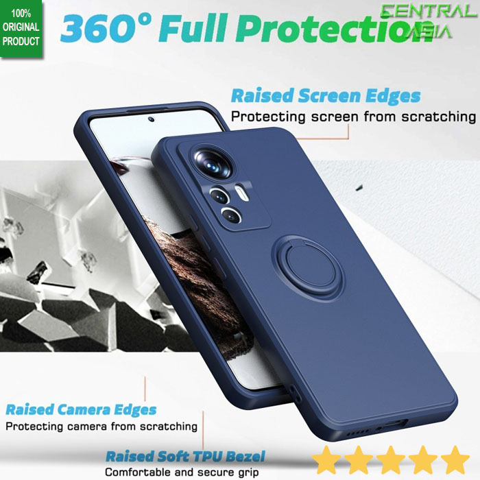 [Premium] Silicone Ring Case Xiaomi 12T | Xiaomi 12T Pro