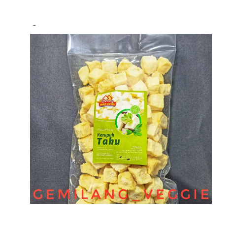 

Kerupuk tahu vegan